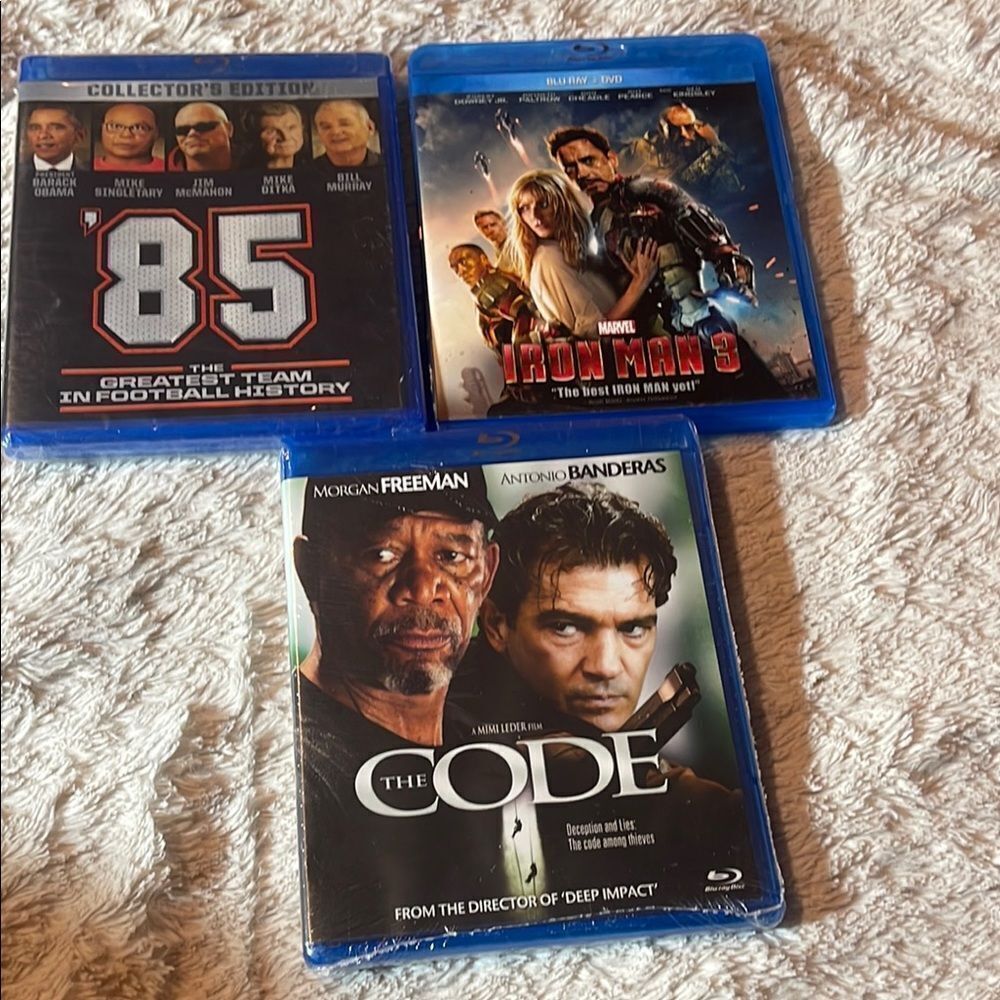 Blu ray bundle NEW